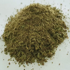 Jar of Fruit Spice blend featuring a mix of native Australian fruits and spices for use in desserts and savory dishes