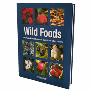 Cover of the Wild Foods book, featuring insights and recipes using native Australian bushfoods and ingredients
