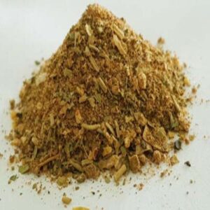 Jar of Wildfire Spice featuring a vibrant blend of native Australian spices and chili for adding heat and depth to dishes